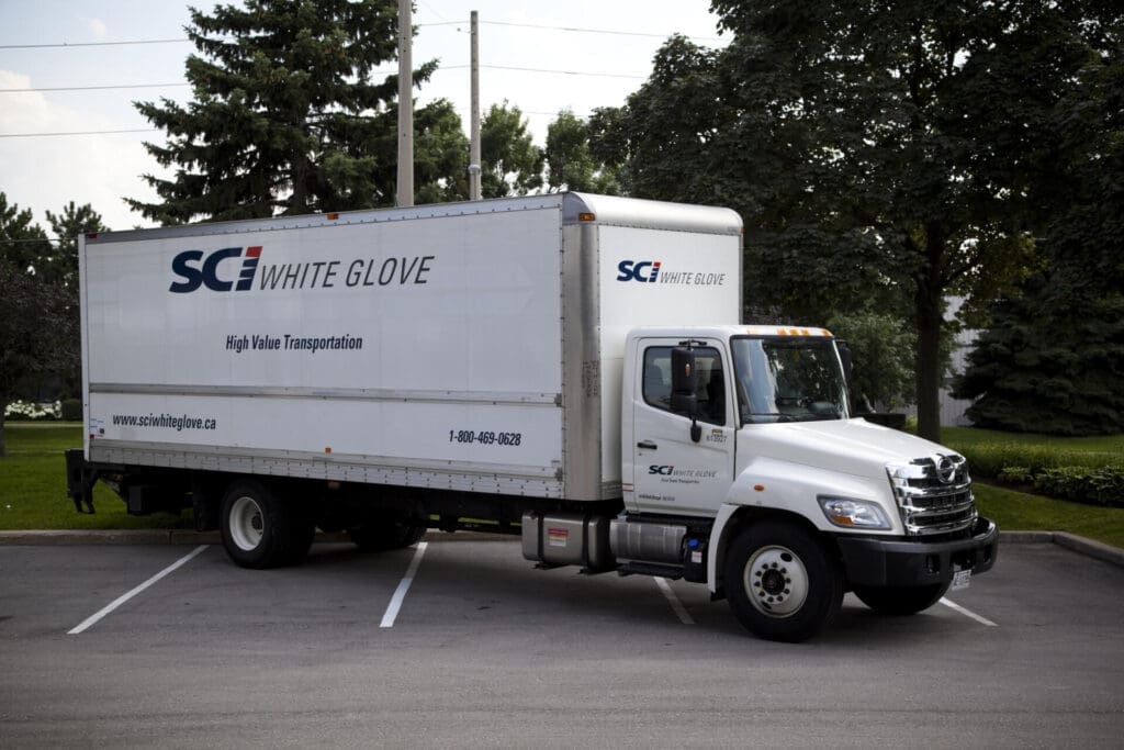 SCI White Glove Services Truck